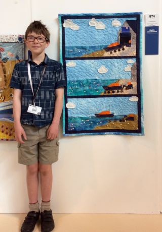 Fun at the Festival of Quilts 2016
